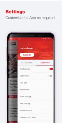 Live Law android App screenshot 3