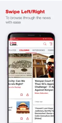 Live Law android App screenshot 4