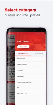 Live Law android App screenshot 5